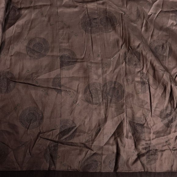 Sundazed (Germany) Viscose Blend Crêpe Weave Cutaway Coat Brown (Veronica Beard) - Picture 4 of 4